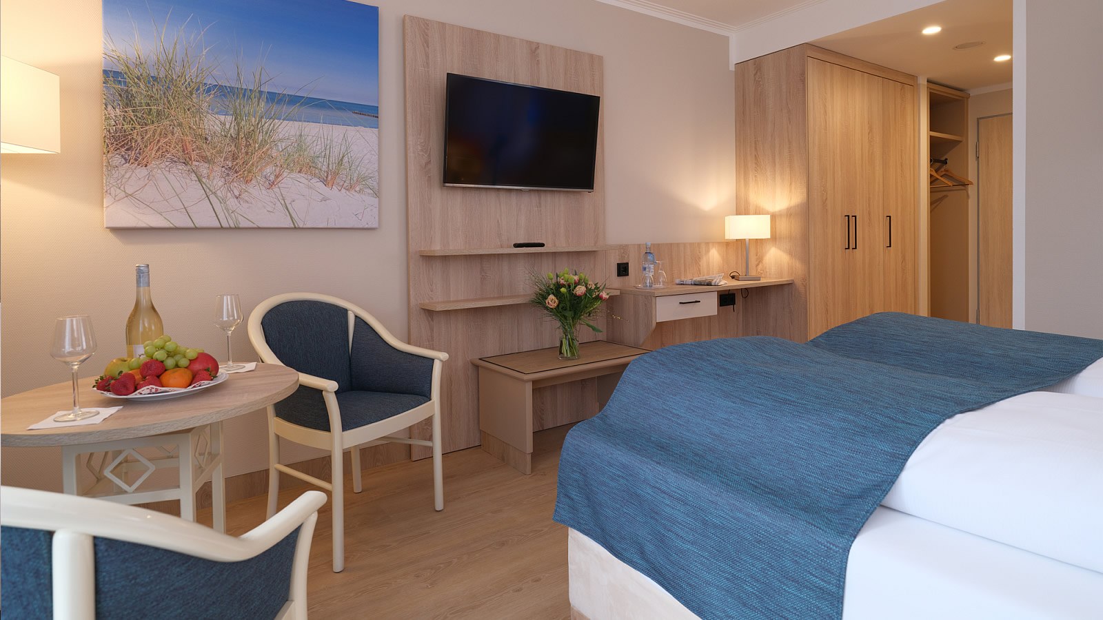 Gesundheitsreise mit Zuschuss Ihrer Krankenkasse nach Ostseebad Boltenhagen. Foto 13 zeigt eine Impression von Seehotel Großherzog v. Mecklenburg oder seiner Umgebung.