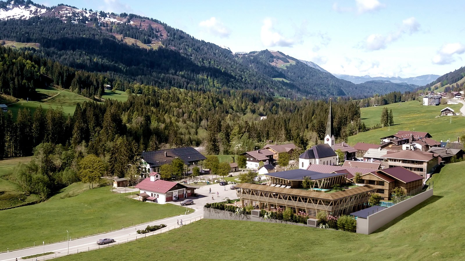 Gesundheitsreise mit Zuschuss Ihrer Krankenkasse nach Balderschwang. Foto 2 zeigt eine Impression von HUBERTUS MOUNTAIN REFUGIO ALLGÄU oder seiner Umgebung.