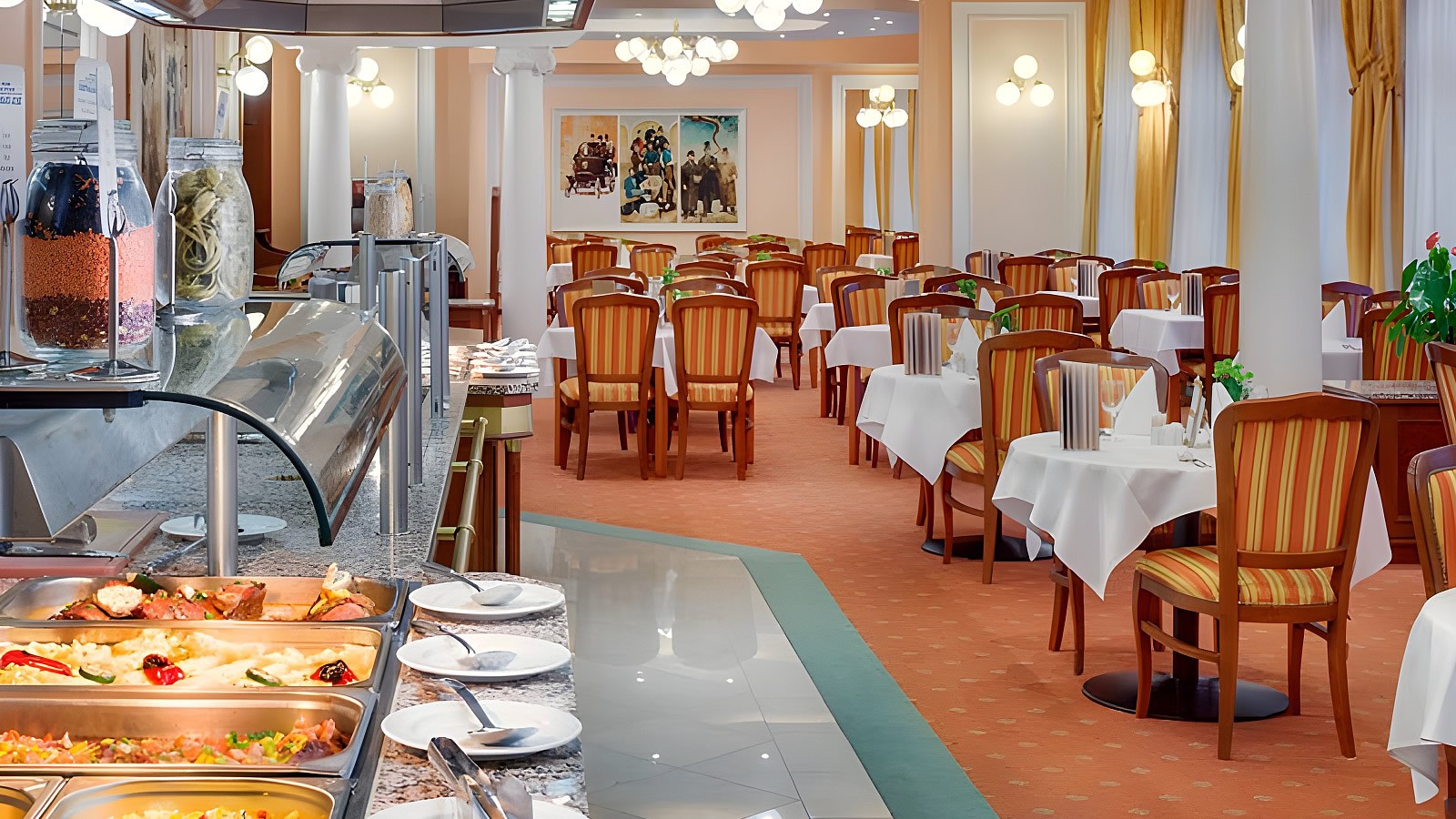 Gesundheitsreise mit Zuschuss Ihrer Krankenkasse nach Marienbad. Foto 11 zeigt eine Impression von Ensana Health Spa Resort Centrální Lázne oder seiner Umgebung.