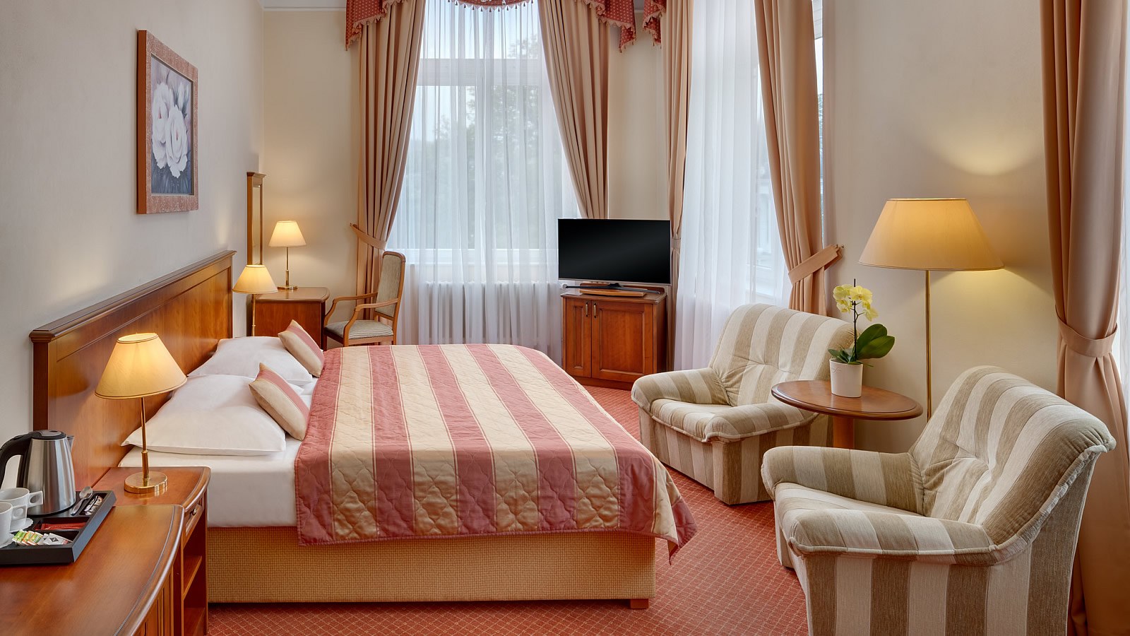 Gesundheitsreise mit Zuschuss Ihrer Krankenkasse nach Marienbad. Foto 13 zeigt eine Impression von Ensana Health Spa Resort Centrální Lázne oder seiner Umgebung.