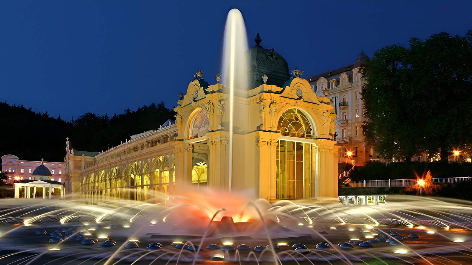 Gesundheitsreise mit Zuschuss Ihrer Krankenkasse nach Marienbad. Foto 19 zeigt eine Impression von Ensana Health Spa Resort Centrální Lázne oder seiner Umgebung.