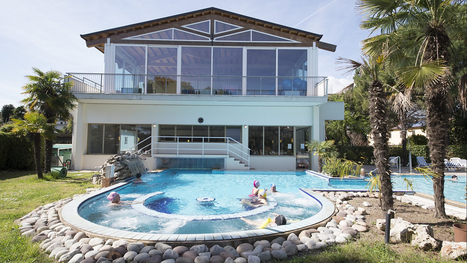 Gesundheitsreise mit Zuschuss Ihrer Krankenkasse nach Abano Terme. Foto 3 zeigt eine Impression von Hotel Terme Milano oder seiner Umgebung.