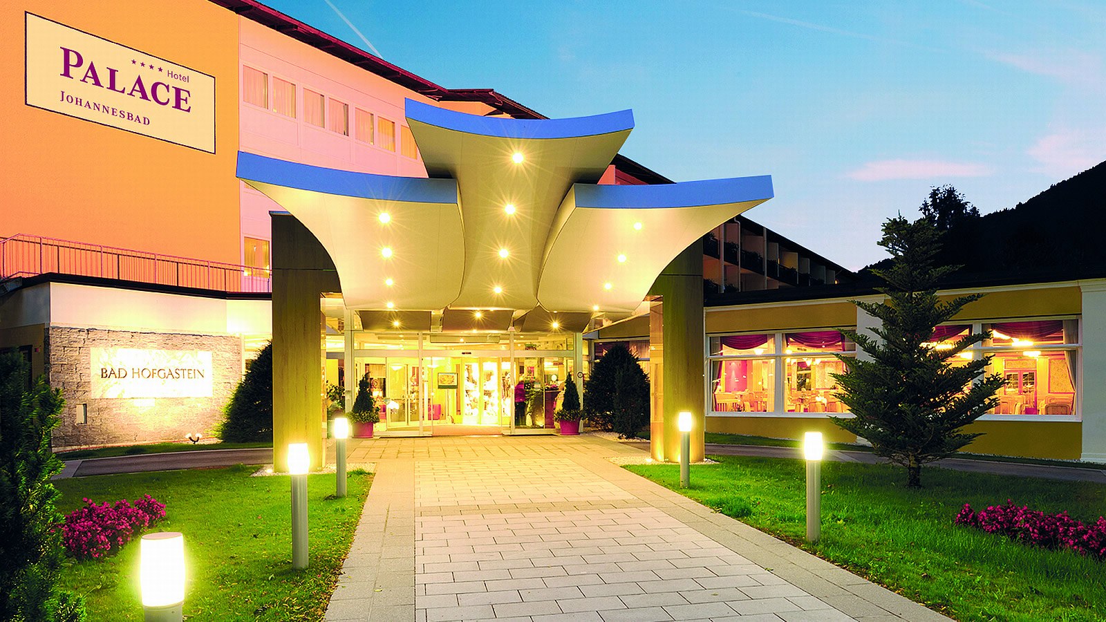 Gesundheitsreise mit Zuschuss Ihrer Krankenkasse nach Bad Hofgastein. Foto 4 zeigt eine Impression von Johannesbad Hotel Palace oder seiner Umgebung.