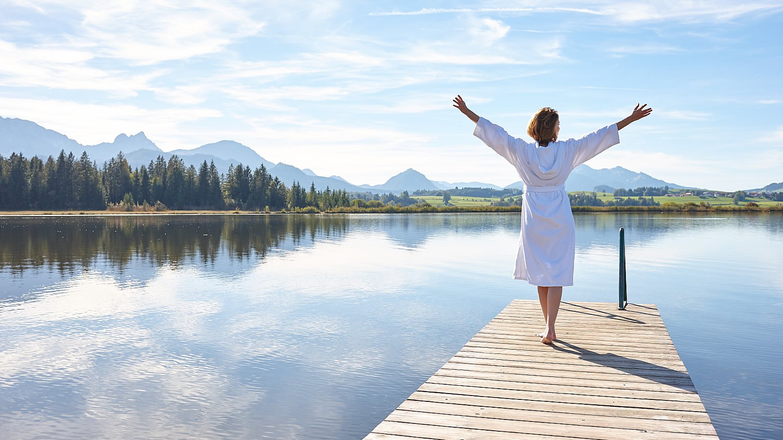 Gesundheitsreise mit Zuschuss Ihrer Krankenkasse nach Füssen. Foto 4 zeigt eine Impression von Biohotel Eggensberger oder seiner Umgebung.