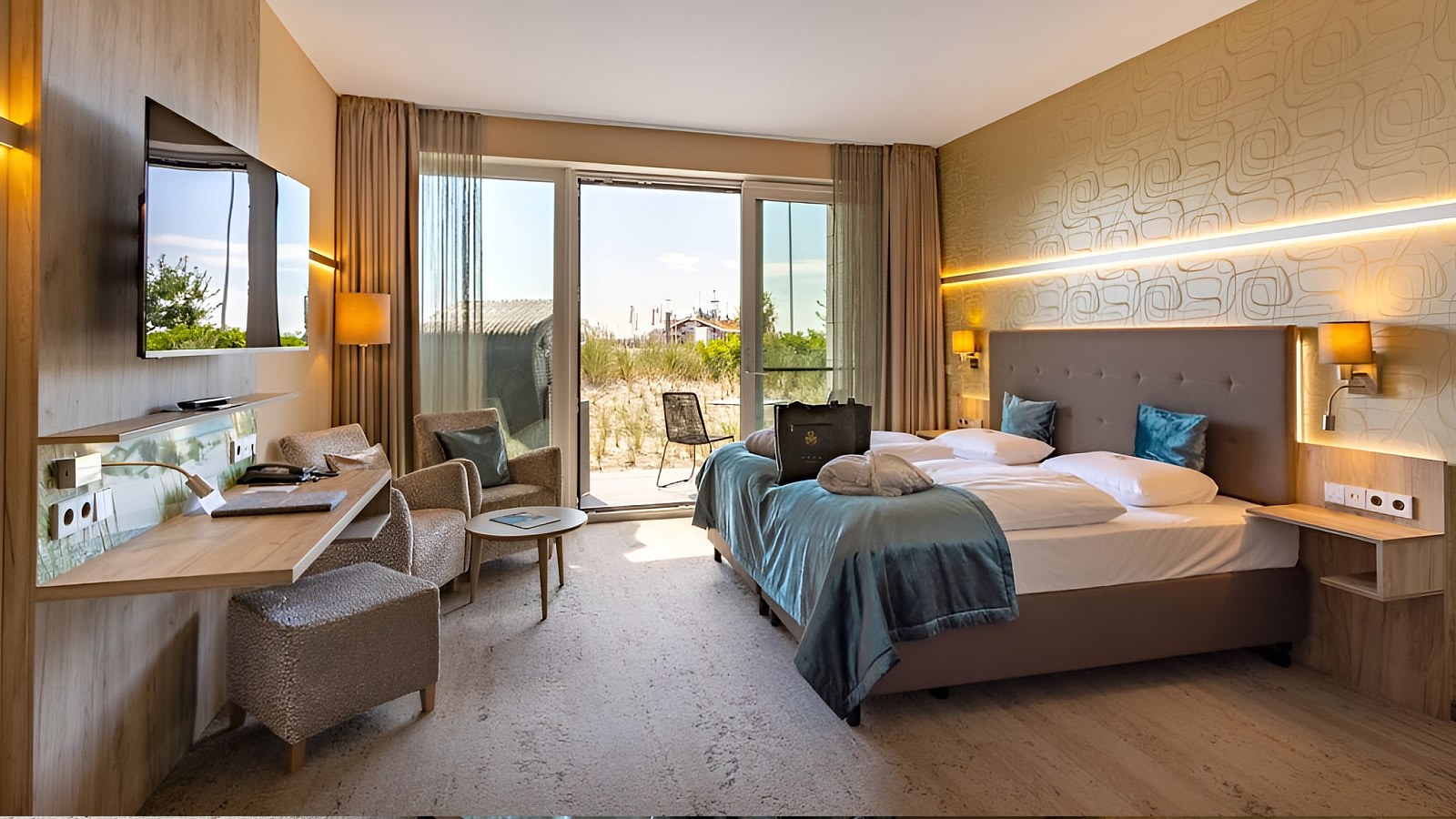 Gesundheitsreise mit Zuschuss Ihrer Krankenkasse nach St. Peter Ording. Foto 21 zeigt eine Impression von ambassador hotel & spa oder seiner Umgebung.