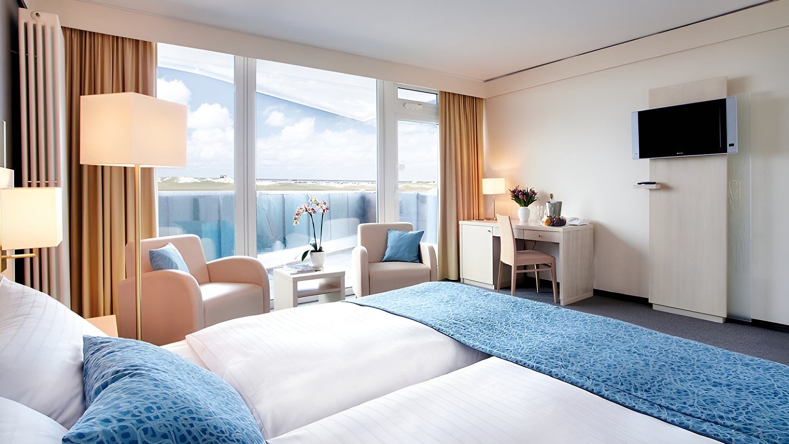 Gesundheitsreise mit Zuschuss Ihrer Krankenkasse nach St. Peter Ording. Foto 27 zeigt eine Impression von ambassador hotel & spa oder seiner Umgebung.