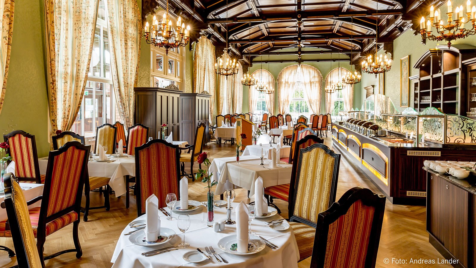 Gesundheitsreise mit Zuschuss Ihrer Krankenkasse nach Magdeburg. Foto 7 zeigt eine Impression von Dorint Herrenkrug Parkhotel oder seiner Umgebung.