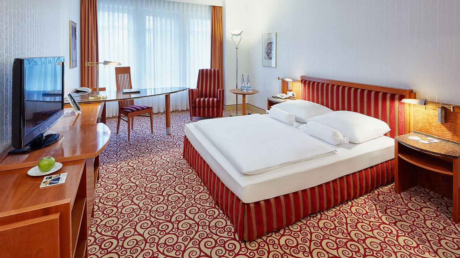 Gesundheitsreise mit Zuschuss Ihrer Krankenkasse nach Magdeburg. Foto 9 zeigt eine Impression von Dorint Herrenkrug Parkhotel oder seiner Umgebung.