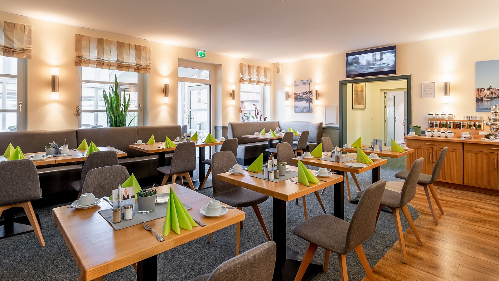 Gesundheitsreise mit Zuschuss Ihrer Krankenkasse nach Husum. Foto 9 zeigt eine Impression von Nordsee-Hotel Hinrichsen oder seiner Umgebung.