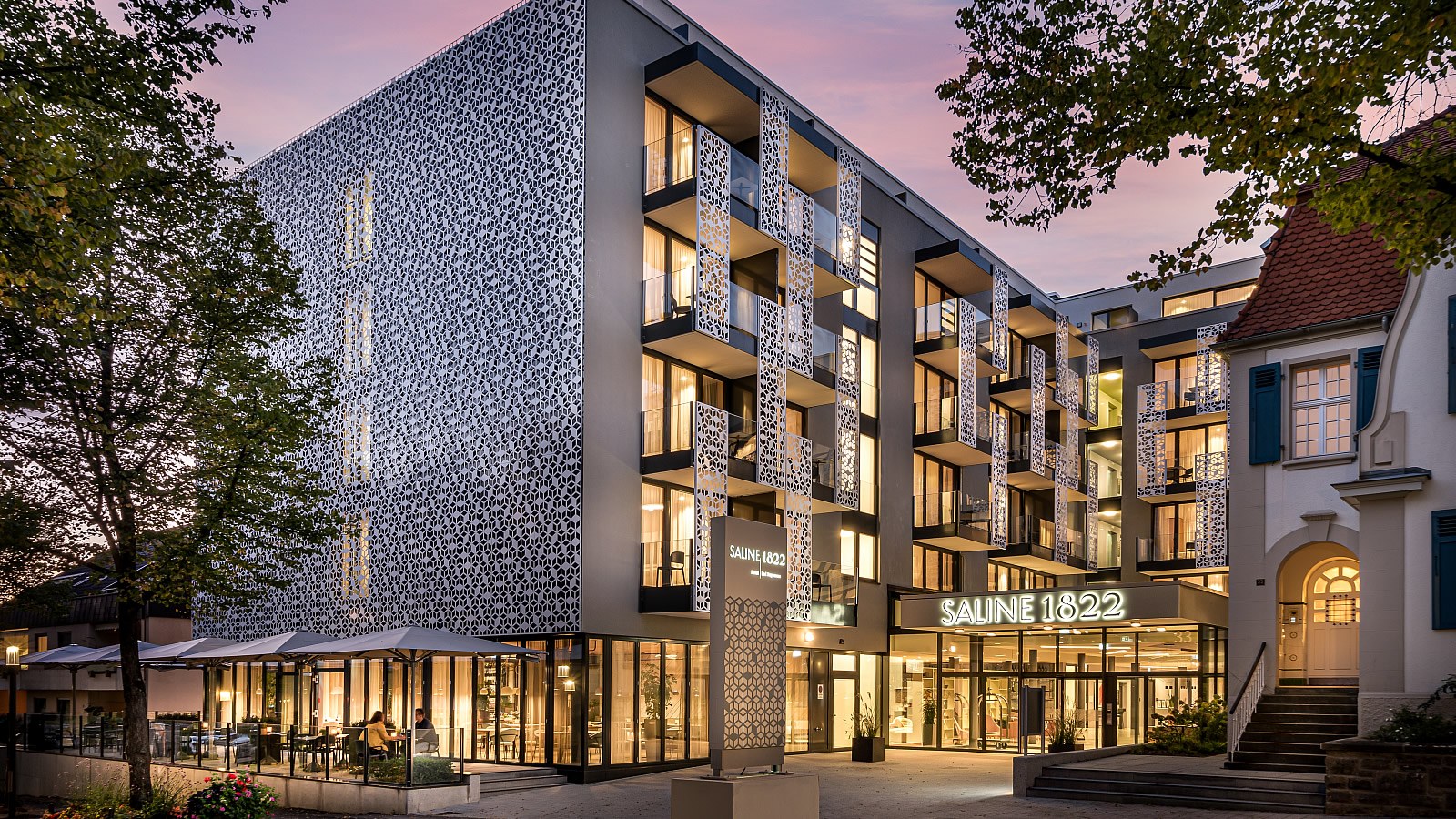 Gesundheitsreise mit Zuschuss Ihrer Krankenkasse nach Bad Rappenau. Foto 1 zeigt eine Impression von Saline 1822 Hotel oder seiner Umgebung.