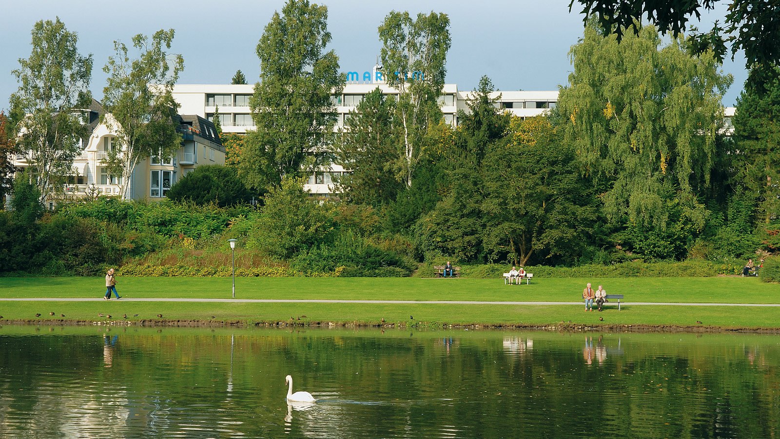 Gesundheitsreise mit Zuschuss Ihrer Krankenkasse nach Bad Salzuflen. Foto 2 zeigt eine Impression von Maritim  Hotel oder seiner Umgebung.