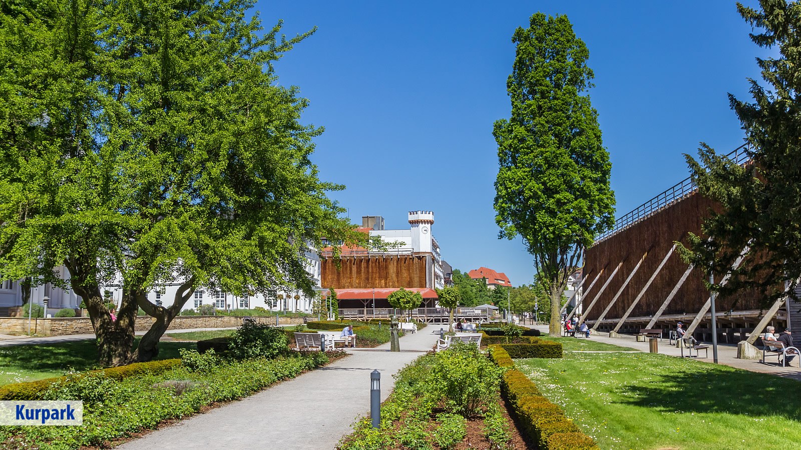 Gesundheitsreise mit Zuschuss Ihrer Krankenkasse nach Bad Salzuflen. Foto 3 zeigt eine Impression von Maritim  Hotel oder seiner Umgebung.