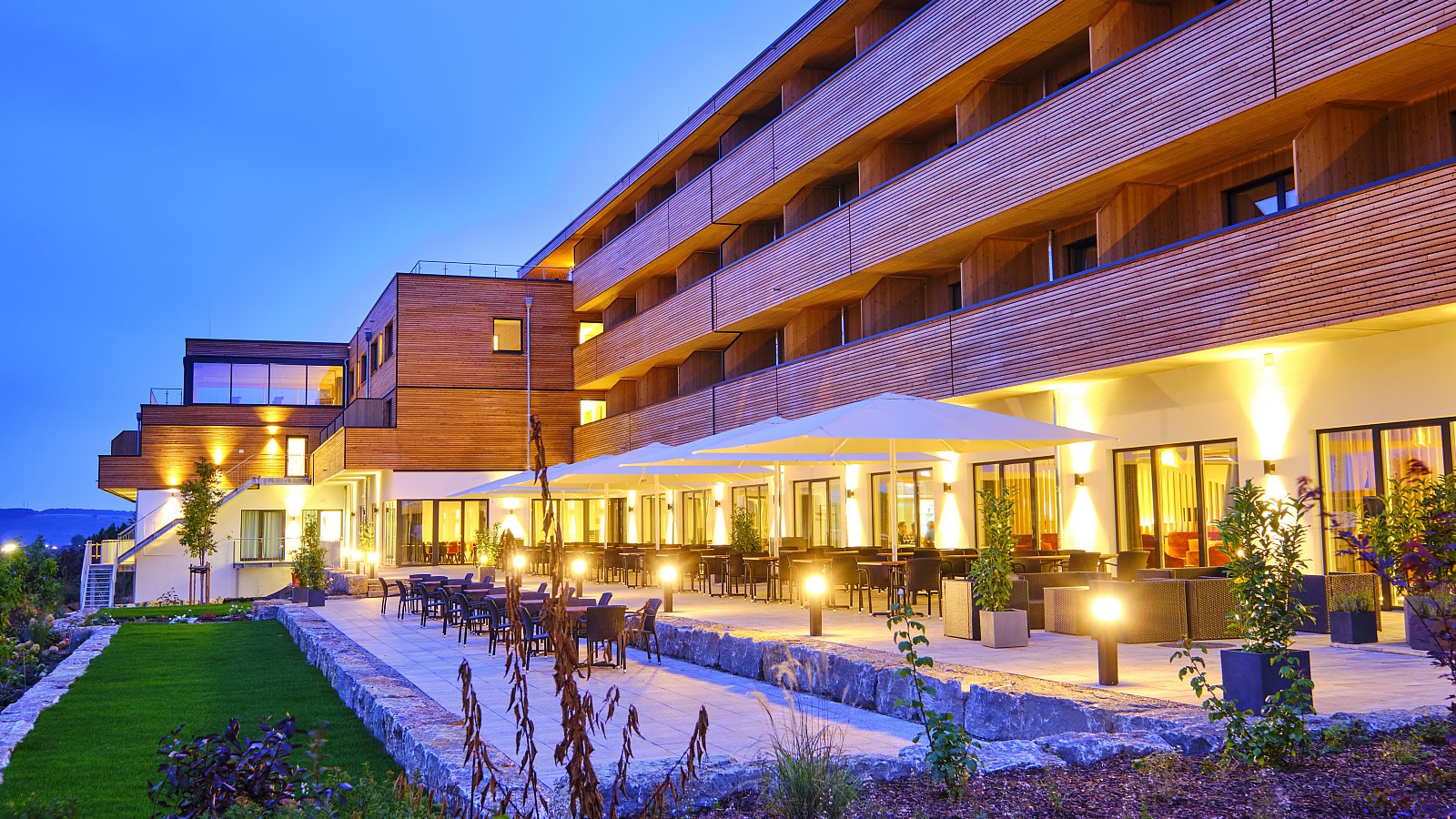 Gesundheitsreise mit Zuschuss Ihrer Krankenkasse nach Volkach. Foto 2 zeigt eine Impression von Sonnenhotel Weingut Römmert oder seiner Umgebung.