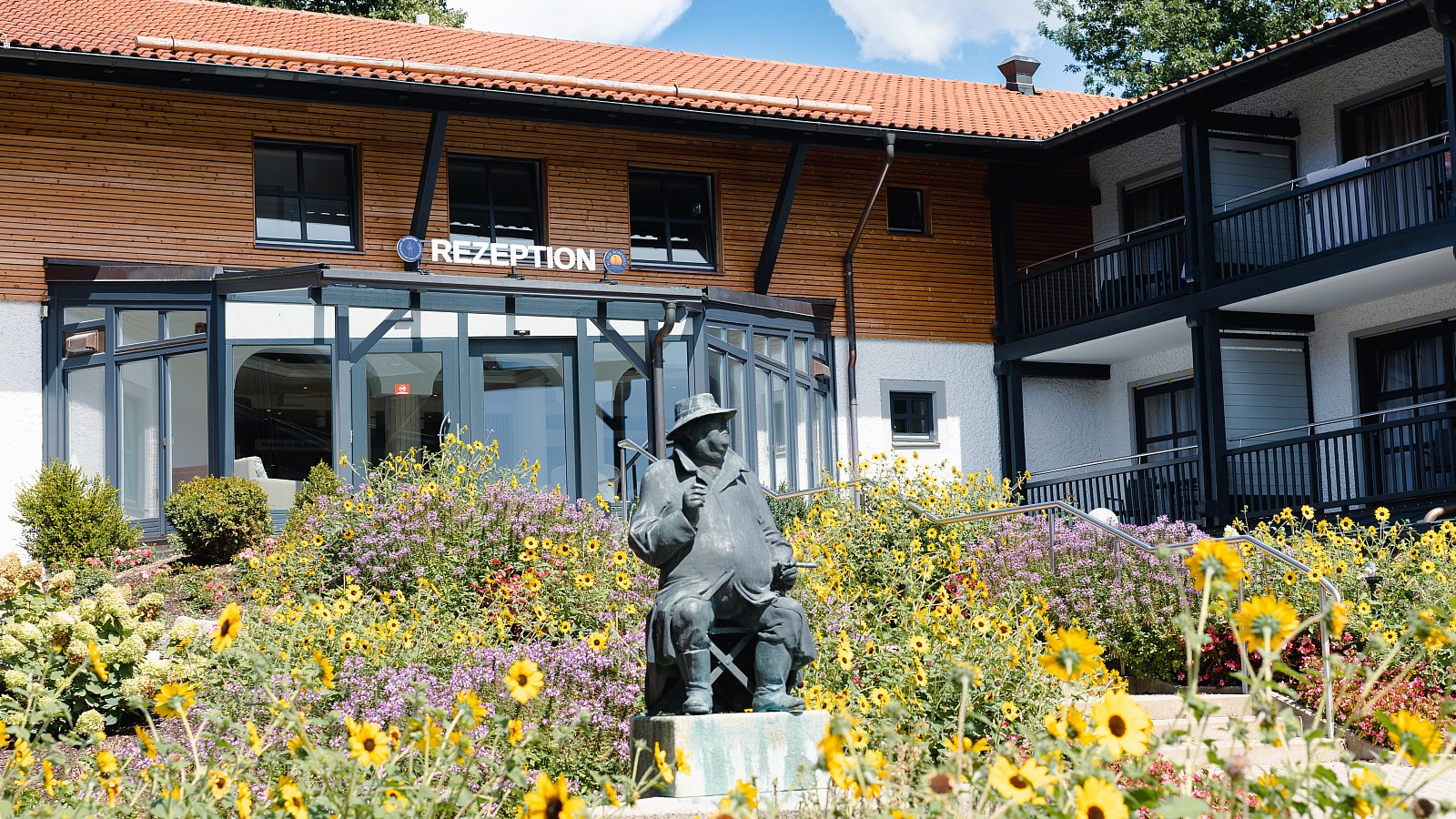 Gesundheitsreise mit Zuschuss Ihrer Krankenkasse nach Bad Birnbach. Foto 2 zeigt eine Impression von MY MAYR MED Resort oder seiner Umgebung.