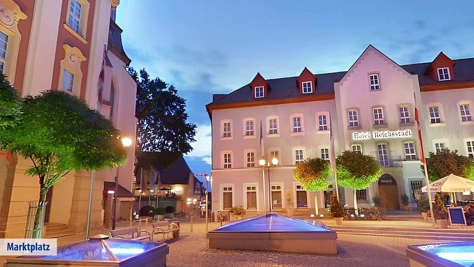 Gesundheitsreise mit Zuschuss Ihrer Krankenkasse nach Bad Windsheim. Foto 2 zeigt eine Impression von ARVENA Reichsstadt Hotel oder seiner Umgebung.