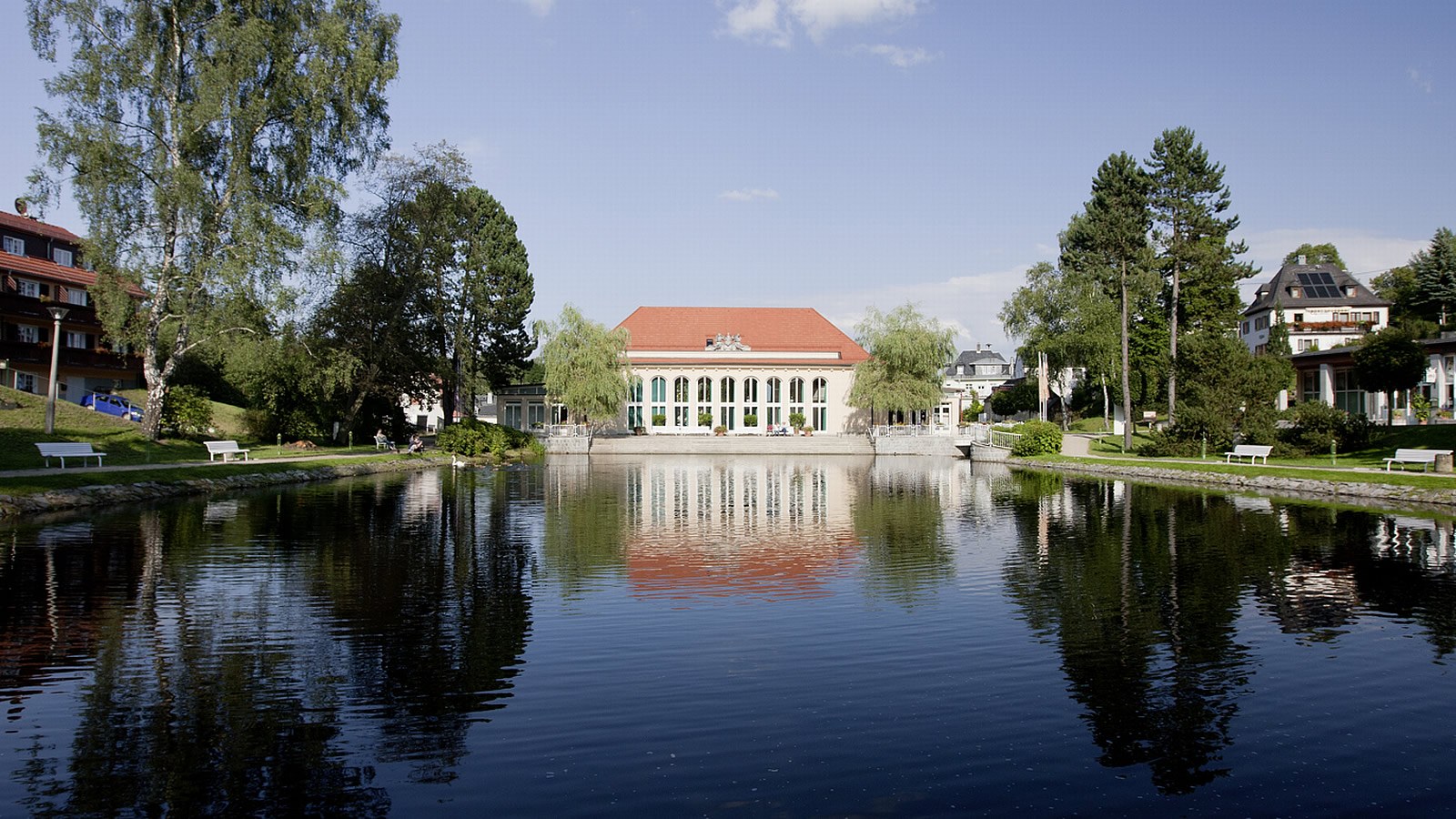 Gesundheitsreise mit Zuschuss Ihrer Krankenkasse nach Bad Brambach. Foto 4 zeigt eine Impression von Santé Royale Hotel- und Gesundheitsresort oder seiner Umgebung.