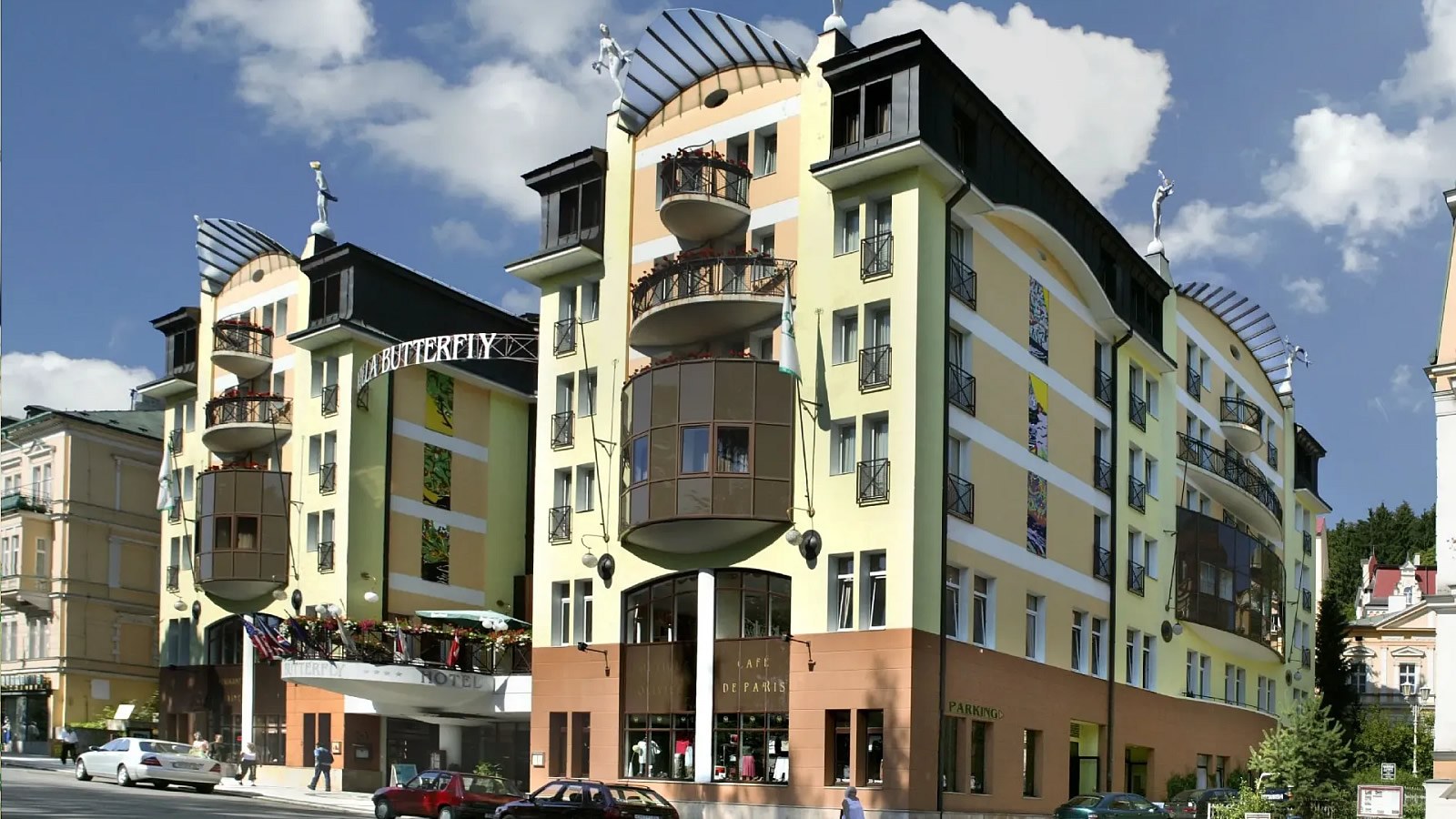 Gesundheitsreise mit Zuschuss Ihrer Krankenkasse nach Marienbad. Foto 8 zeigt eine Impression von Ensana Butterfly Health Spa Hotel oder seiner Umgebung.