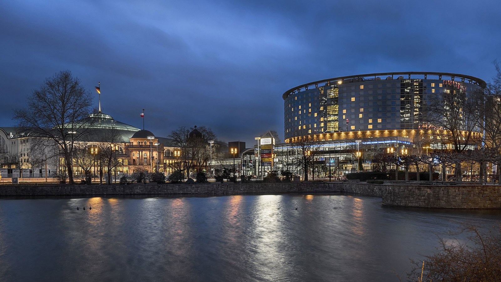 Gesundheitsreise mit Zuschuss Ihrer Krankenkasse nach Frankfurt. Foto 13 zeigt eine Impression von Maritim Hotel oder seiner Umgebung.