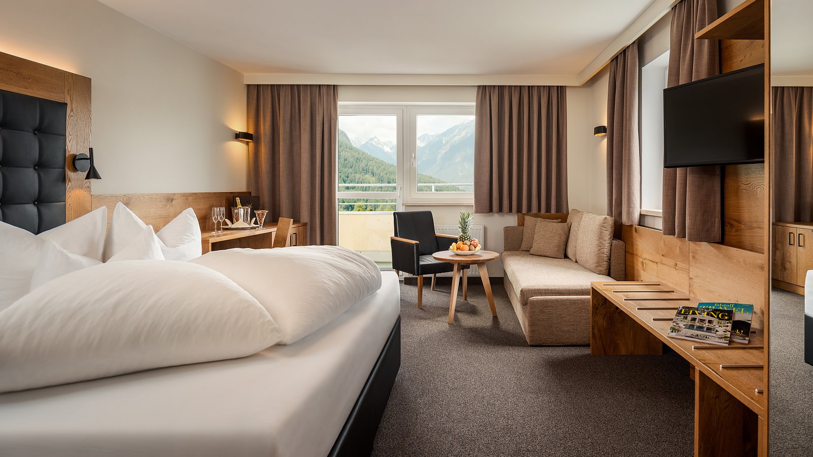 Gesundheitsreise mit Zuschuss Ihrer Krankenkasse nach Arzl im Pitztal. Foto 13 zeigt eine Impression von Hotel Arzlerhof oder seiner Umgebung.