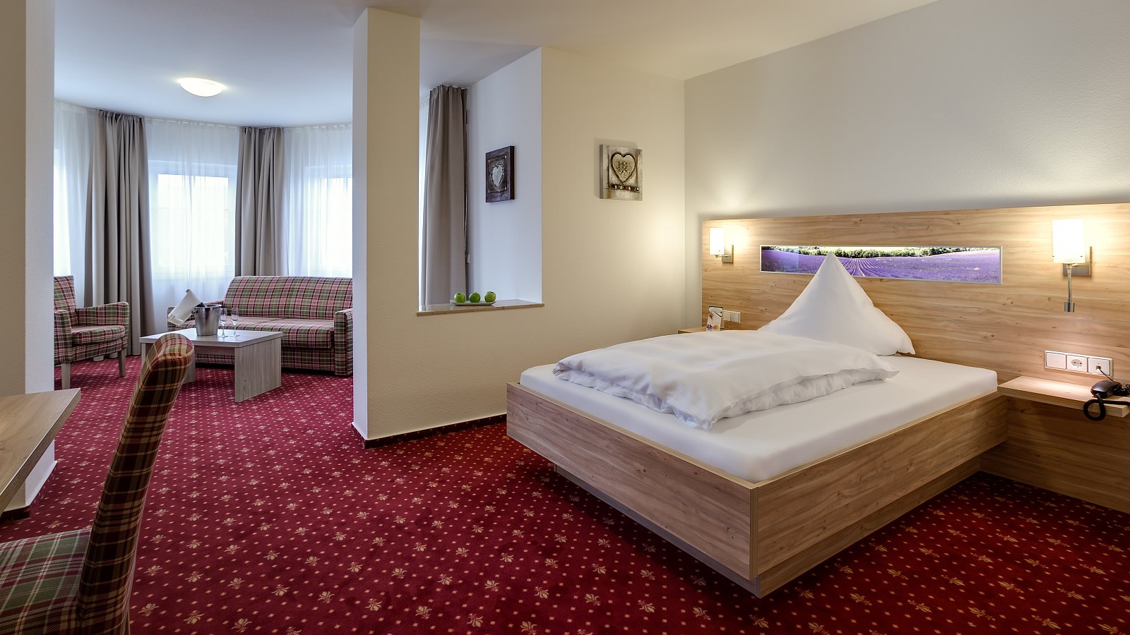 Gesundheitsreise mit Zuschuss Ihrer Krankenkasse nach Bad Mergentheim. Foto 8 zeigt eine Impression von Hotel Edelfinger Hof oder seiner Umgebung.