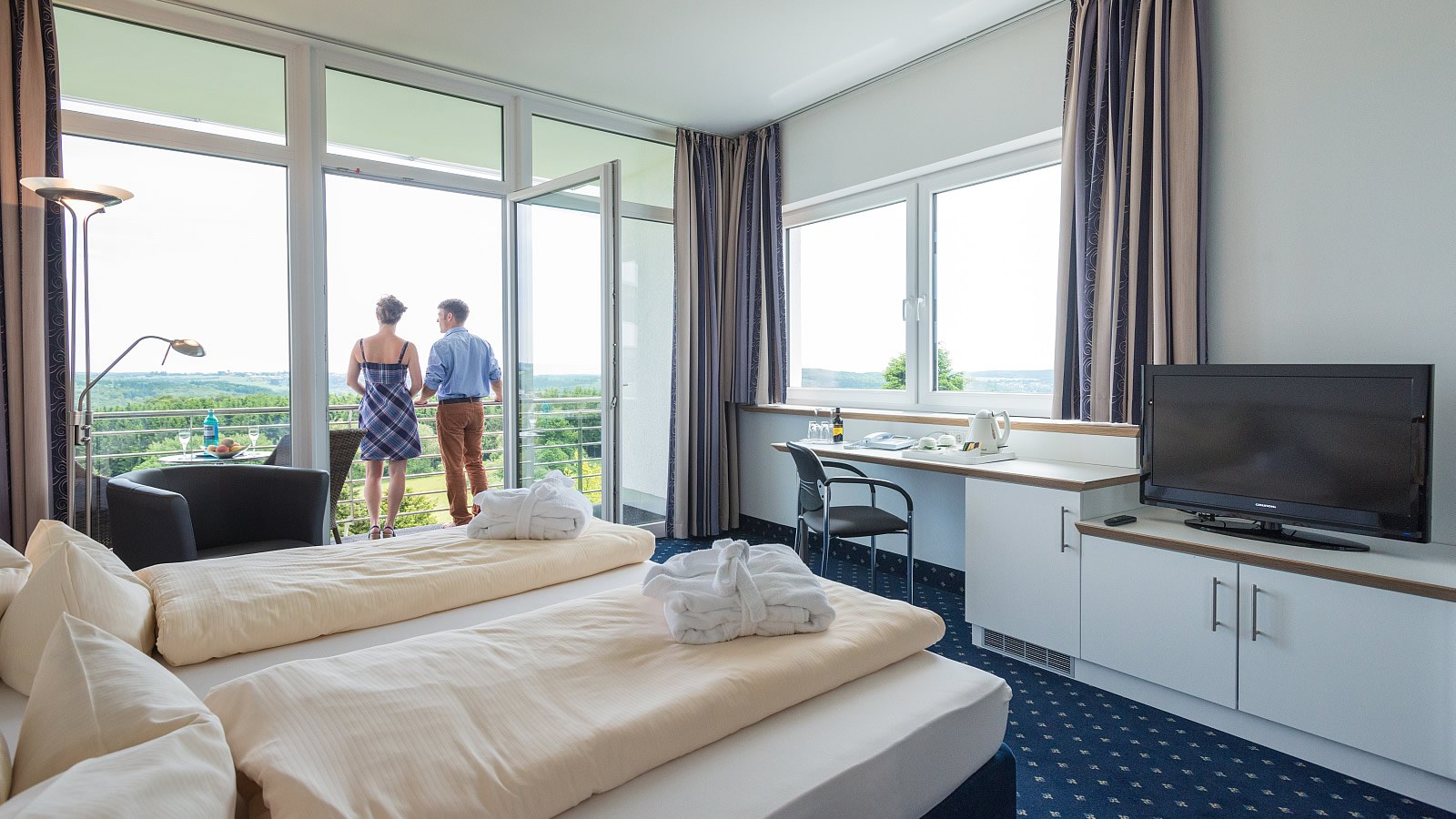 Gesundheitsreise mit Zuschuss Ihrer Krankenkasse nach Bad Marienberg. Foto 16 zeigt eine Impression von Wildpark Hotel oder seiner Umgebung.