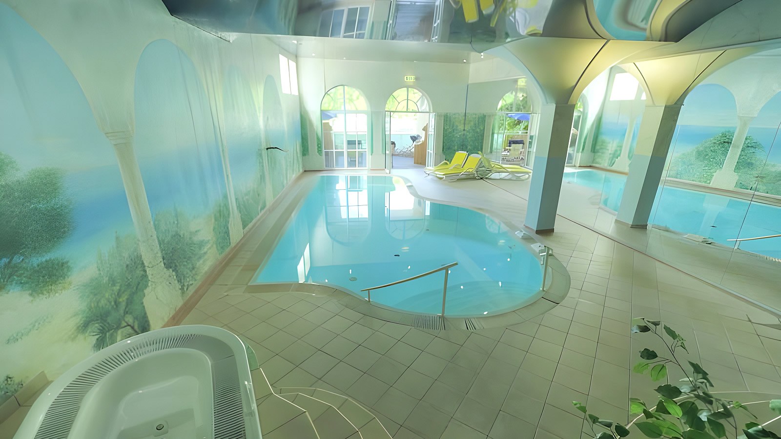 Gesundheitsreise mit Zuschuss Ihrer Krankenkasse nach Weilburg. Foto 3 zeigt eine Impression von Hotel Lahnschleife oder seiner Umgebung.