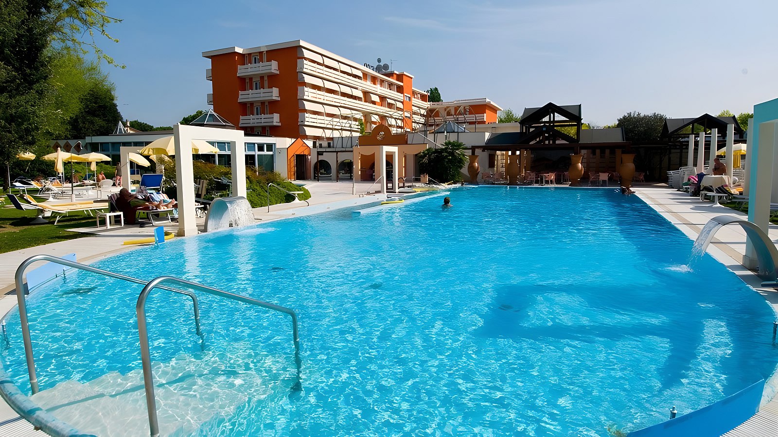 Gesundheitsreise mit Zuschuss Ihrer Krankenkasse nach Abano Terme. Foto 1 zeigt eine Impression von Hotel Terme Orvieto oder seiner Umgebung.