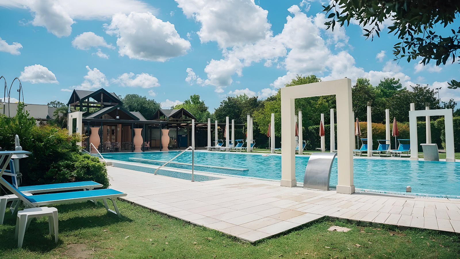 Gesundheitsreise mit Zuschuss Ihrer Krankenkasse nach Abano Terme. Foto 2 zeigt eine Impression von Hotel Terme Orvieto oder seiner Umgebung.