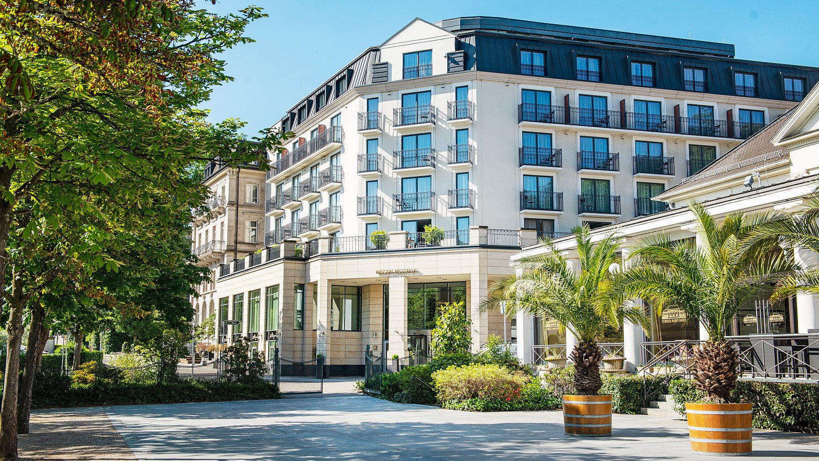 Gesundheitsreise mit Zuschuss Ihrer Krankenkasse nach Baden-Baden. Foto 8 zeigt eine Impression von Maison Messmer oder seiner Umgebung.