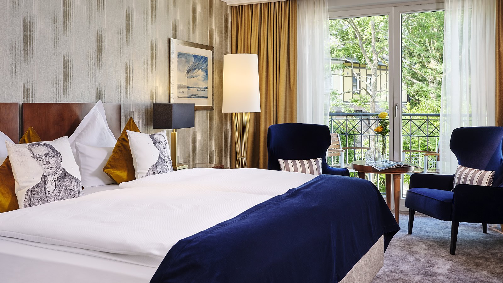 Gesundheitsreise mit Zuschuss Ihrer Krankenkasse nach Baden-Baden. Foto 14 zeigt eine Impression von Maison Messmer oder seiner Umgebung.