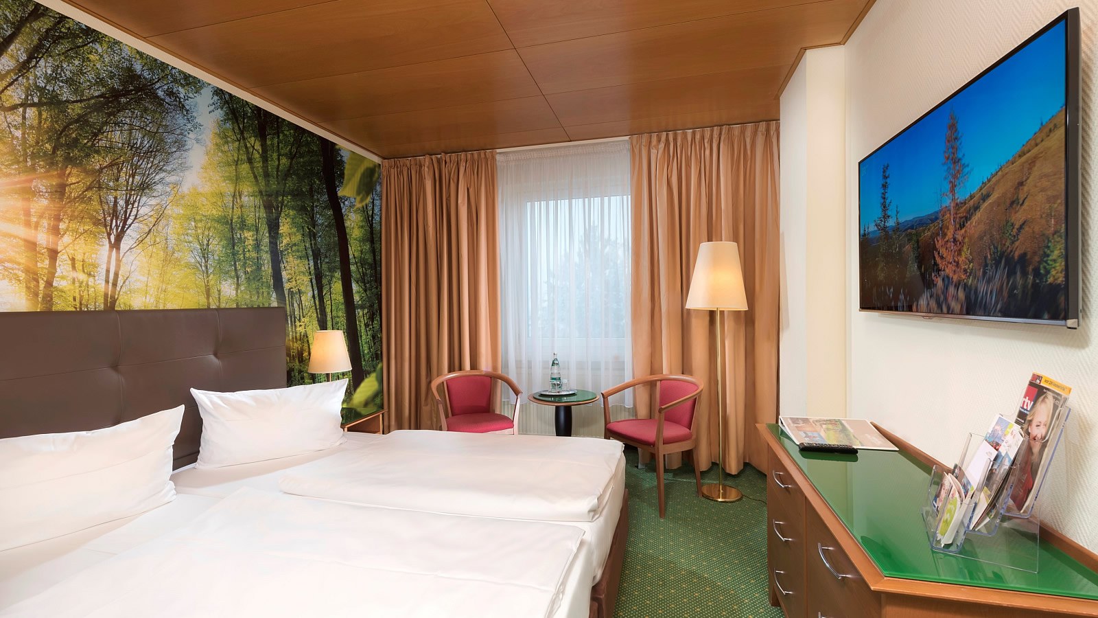 Gesundheitsreise mit Zuschuss Ihrer Krankenkasse nach Altenberg. Foto 14 zeigt eine Impression von AHORN Waldhotel Altenberg oder seiner Umgebung.