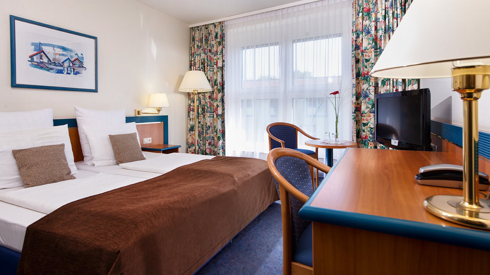 Gesundheitsreise mit Zuschuss Ihrer Krankenkasse nach Wismar. Foto 7 zeigt eine Impression von WYNDHAM GARDEN oder seiner Umgebung.