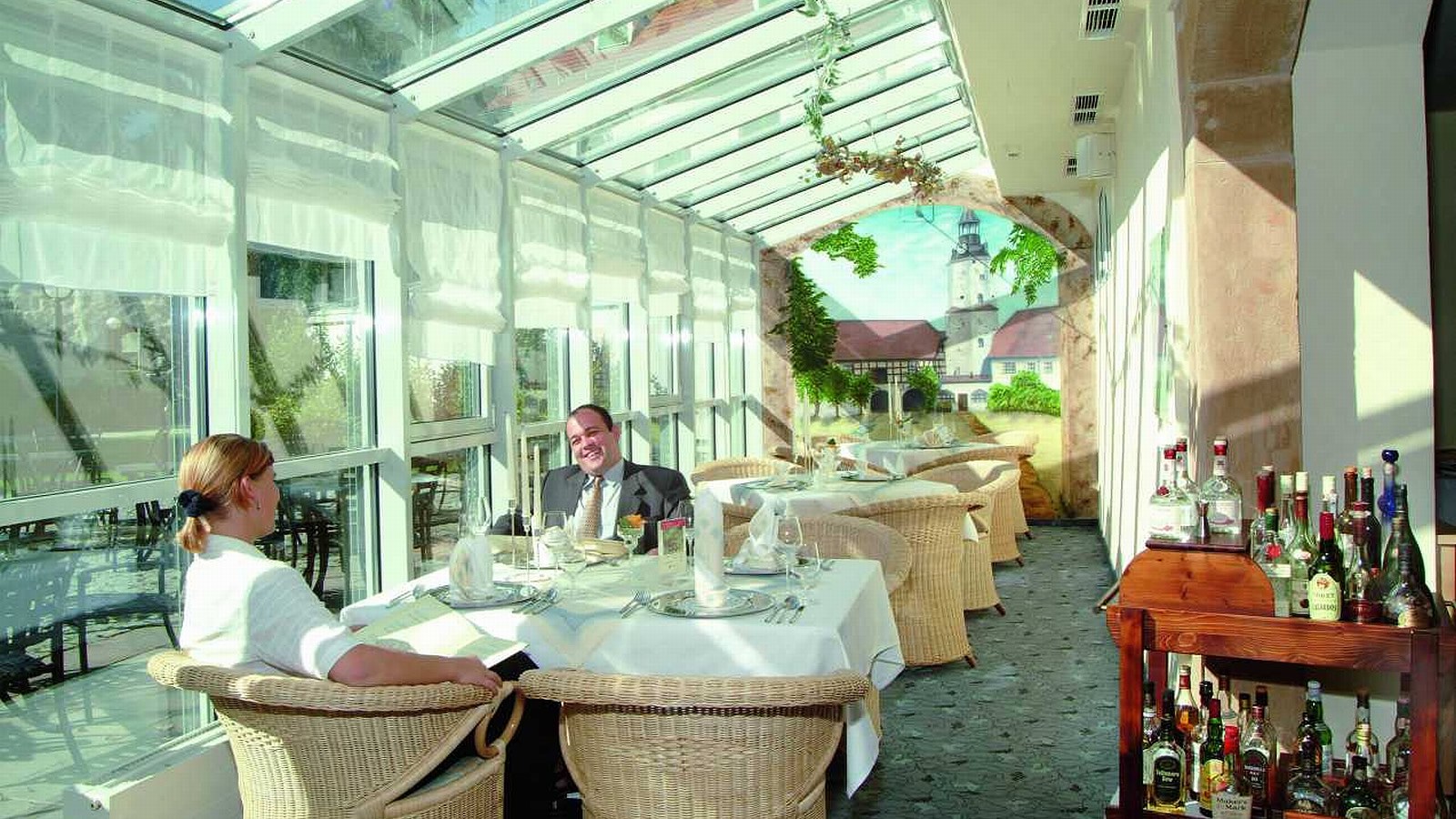 Gesundheitsreise mit Zuschuss Ihrer Krankenkasse nach Neukirchen. Foto 8 zeigt eine Impression von Hotel Schloss Schweinsburg oder seiner Umgebung.